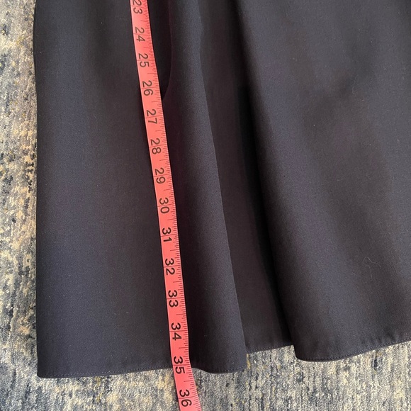 RED Valentino Fit & Flare Navy Dress with Pockets Women’s Size 6 - Picture 8 of 12